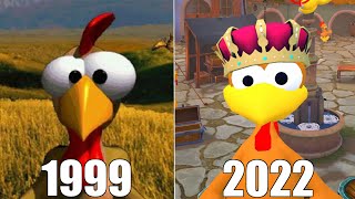 Evolution of Moorhuhn Games 19992022 [upl. by Ellek93]