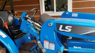 LS Tractor throttle issue [upl. by Bobbie]