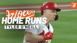 Every Home Run of Tyler ONeill’s Career  Baltimore Orioles [upl. by Eatnahc]