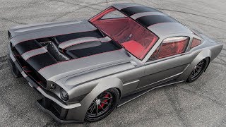 Supercharged Twin Turbo 1965 Ford Mustang Fastback 52L Aluminator 1000HP Build Project [upl. by Enneiviv7]