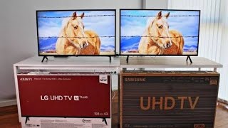 LG Nano Cell VS QLED Samsung [upl. by Ettennej]