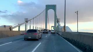 Bronx To Queens Using Whitestone Bridge 🌉 In NYC [upl. by Leseil]