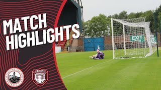 Stirling Albion vs Arbroath Highlights 08072023 [upl. by Hannahoj]