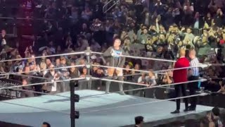 CM Punk entrance at WWE Live Madison Square Garden 12262023 [upl. by Eineeuq175]