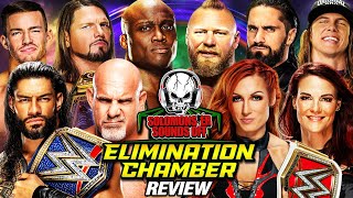 Full WWE Elimination Chamber preview WWE Now Feb 16 2022 [upl. by Rickard313]