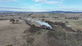 BeyerGarratt 6029 Tackles Tumulla bank [upl. by Attalie]