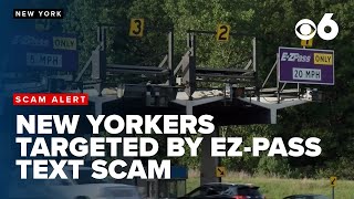 New Yorkers targeted in EZPass text scam [upl. by Vita640]