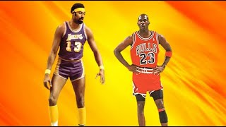 NBA 2K22 Wilt Chamberlain vs Michael Jordan sólo puede quedar uno [upl. by Elorac270]