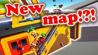 NEW GANG BEASTS MAP CRANE [upl. by Care]