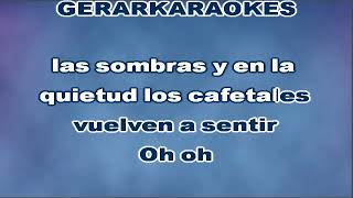 Moliendo café  Ricardo Montaner  Karaoke I [upl. by Etrem]