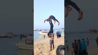 MAROBA beach flipwithzach flip zanzibarbeach musiclyrics zanzibarisland beachsport [upl. by Assilram]