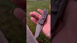 Hinderer Half track hinderer halftrack hindererhalftrack knife knives edc shorts [upl. by Nidia823]