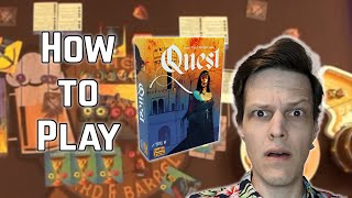 Learn to help either King Arthur or Mordred in Quest aka Avalon 2 How to Play Board Games [upl. by Enyahc]