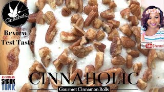 TRYING CINNAHOLIC CINNAMON ROLLS FOR THE FIRST TIME  MUKBANG CINNAHOLIC [upl. by Sucramat167]