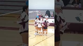 University of Redlands Volleyball against West Coast Baptist Highlights [upl. by Saxe]