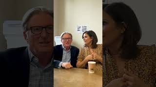 Adrian Dunbar amp Stephanie J Block discuss Kiss Me Kate at Barbican Theatre [upl. by Ttebroc821]