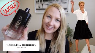 212 VIP Black Carolina Herrera for men HONEST fragrance Review  this was SO unexpected [upl. by Winson900]