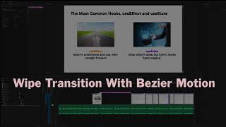 Wipe Transition With Bezier Motion Using Adobe Premiere Pro [upl. by Aldrich]