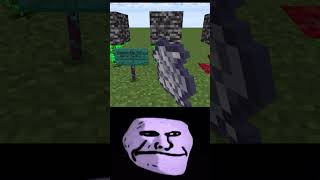 Minecraft logics 2 trollface shortfeed [upl. by Eromle]