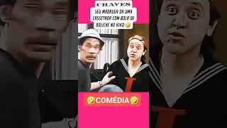 SEU MADRUGA DÁ UMA BOFETADA COM A BOLA DE BOLICHE NO KIKO🤣 comedia risos humor [upl. by Fast]