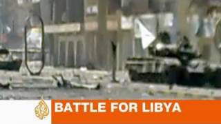 Gaddafis tanks enter Misurata [upl. by Letnohc]