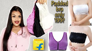 Flipkart strapless padded bra and sports bra  start only 199  honest review  payalsharmaofficial [upl. by Babs]