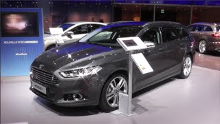 Ford Mondeo Turnier 2015 In detail review walkaround Interior Exterior [upl. by Hilda]