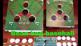 Beanbag Baseball A Baseball Toss Game Extremely Fun wwwmossunlimitednet [upl. by Ethbinium]