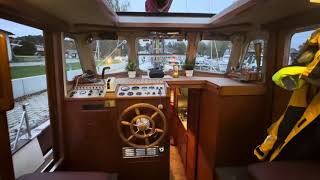 Telsche  a Fisher 30 Northeaster  30ft Motorsailer Boat Tour Teaser [upl. by Asilanna176]