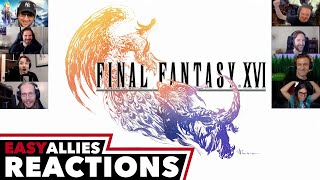 Final Fantasy XVI Reveal  Easy Allies Reactions [upl. by Nessim]