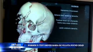 Former F1 Test Driver Maria De Villota Found Dead [upl. by Henri]