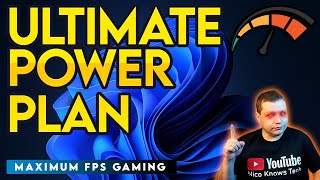 Increase FPS In Windows 11 With Nicos Ultimate Performance Power Plan [upl. by Garrott]