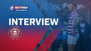 Bevan French Interview  Betfred Challenge Cup Quarter Final [upl. by Naman288]