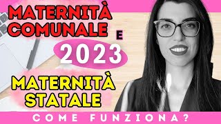 Maternità Comunale e Assegno Statale di Maternità 2023 Bonus Mamme Disoccupate e Maternità Statale [upl. by Anella181]