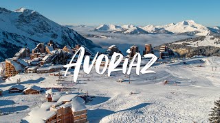 Discovering the Magic of Avoriaz Ski Resort  A Winter Wonderland Adventure [upl. by Ellerahc]