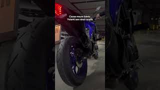 AKRAPOVİC EGZOZ MT25 🔥 yamaha mt25 akrapovic egzoz ses sound [upl. by Dianthe317]