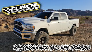 Chase Truck Gets Epic Upgrades Carli Suspension Raceline Wheels Baja Boss Tires amp More [upl. by Sone]