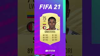 Luis Sinisterra  FIFA Evolution FIFA 18  EAFC 25 [upl. by Orly]