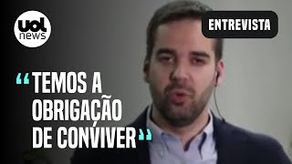 Eduardo Leite Bolsonaro ataca a todos e não sabe conviver com contestações [upl. by Ennaitsirk]