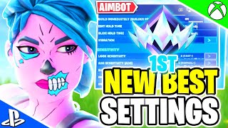 NEW BEST Controller SETTINGS  Sensitivity in Chapter 5 Fortnite Tutorial [upl. by Absa71]