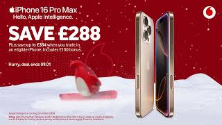 iPhone 16 Pro Max  Winter Sale  Vodafone UK [upl. by Reisman271]