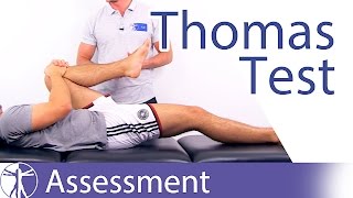 Thomas Test  Iliopsoas Tightness [upl. by Ayortal705]