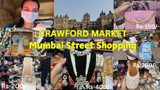 CRAWFORD MARKET SHOPPING❤️BIGGEST WHOLESALE AMD RETAIL MARKET😱 MUMBAI Crwaford Market Shopping [upl. by Nogas]