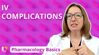 IV Complications  Pharmacology Basics  LevelUpRN [upl. by Elokyn993]