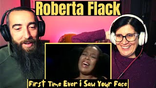 Roberta Flack  First Time Ever I Saw Your Face REACTION with my wife [upl. by Nivlam404]