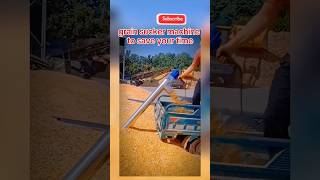 One handed grain suction or coveyer machine  daney kenchne ya load karne wali machine [upl. by Himelman554]