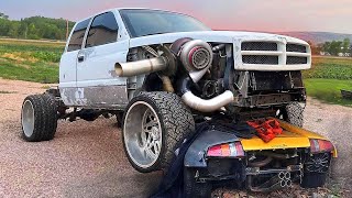 Badass Diesel Trucks Compilation  Rolling Coal 2023 [upl. by Samuel23]