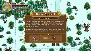 Split the Bill find 5 mini santas Secrets of Grindea Quest [upl. by Monti904]