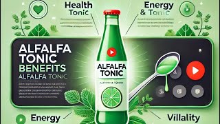 Alfalfa Tonic Homeopathic Medicine Alfalfa Benefits Alfalfa Tonic Review [upl. by Deer894]