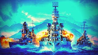 Bull Bites Baltimore Amagi Nurnberg  World of Warships Legends PlayStation Xbox [upl. by Ingunna891]